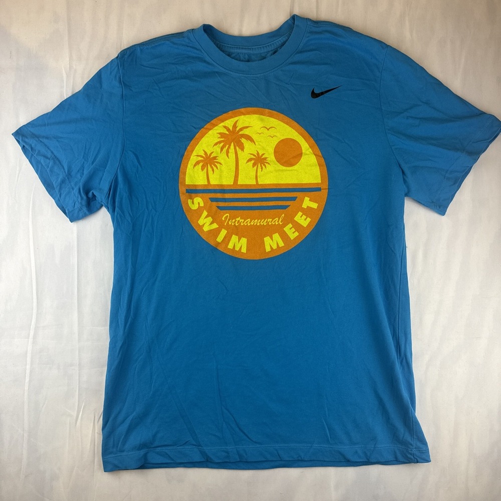 Nike Dri Fit T Shirt Size L Swim Meet